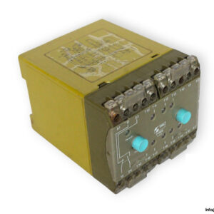 pilz-P1MS_220VAC_1A_1R-safety-relay-(used)