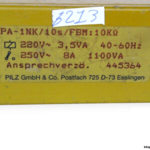 pilz-PA-1NK_10S_FBM-10K-timer-(used)-1