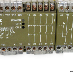 pilz-PNOZ-3-24-VDC-5S1O-safety-relay-(used)-1