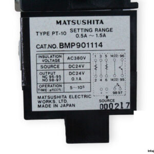 matsushita-PT-10-overcurrent-relay-(new)-3