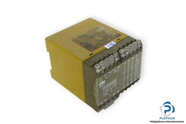 pilz-PNOZ-1-3S_1O-safety-relay-(used)