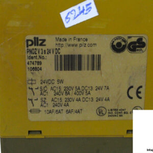 pilz-PNOZV-3S-24V-DC-safety-relay-(used)-2