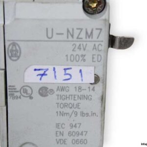 moeller-U-NZM7-24VAC-undervoltage-trip-new-2