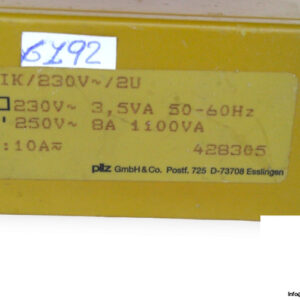 pilz-P1IK_230V_2U-safety-relay-(used)-2