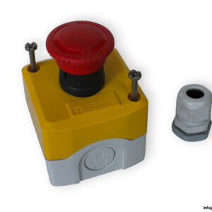 telemecanique-XAL-K174F-mushroom-head-pushbutton-(new)