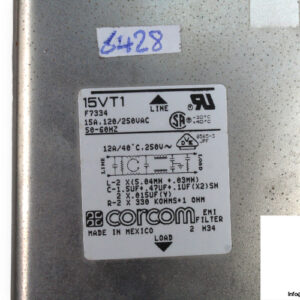 corcom-15VT1-power-line-filter-(used)-1