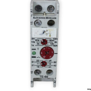 klockner-moeller-TE-69-time-delay-relay-(used)-1