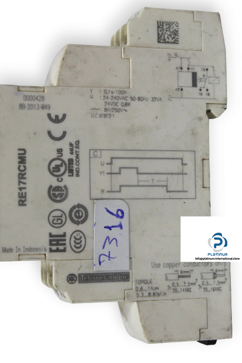 schneider-RE17RCMU-single-function-relay-(used)-2