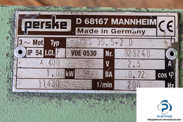perske-krs-35.5-2d-spindle-motor(used)-2