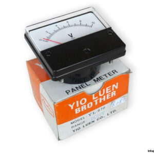 yio-luen-brother-YL-670-voltmeter-head-(New)