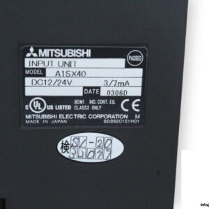 mitsubishi-A1SX40-input-module-16-point-(New)-4