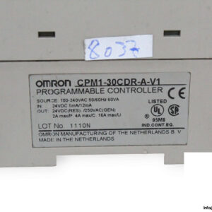 omron-CPM1-30CDR-A-V1-programmable-controller-(used)-3