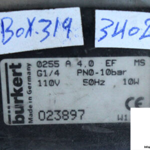Burkert-0255-A-4.0-EF-MS-solenoid-valve-(new)-1