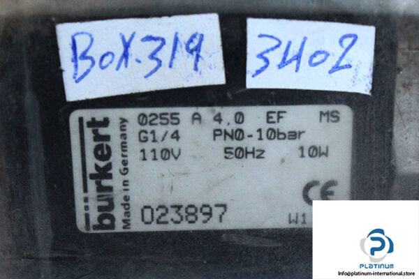 Burkert-0255-A-4.0-EF-MS-solenoid-valve-(new)-1