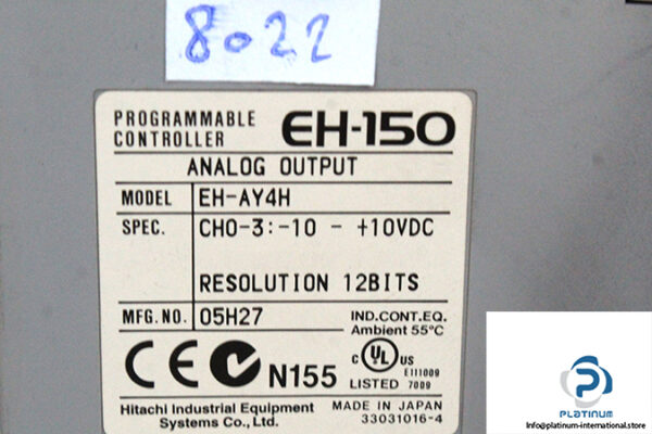 hitachi-EH-AY4H-analog-output-(used)-2