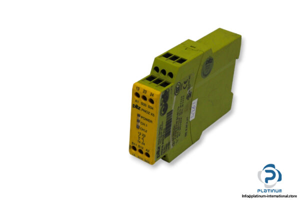 pilz-pnoz-x5-24vacdc-2n_o-e-stop-relayused