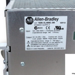allen-bradley-1606-XL480E-3W-power-supply-(New)-2