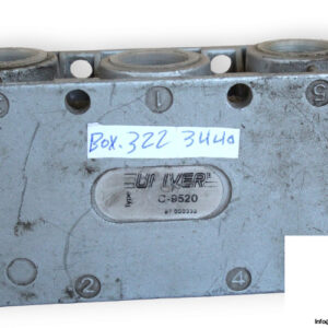 Univer-C-9520-double-solenoid-valve-(used)-2