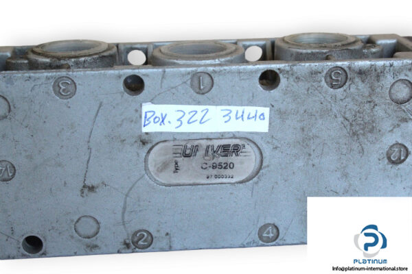 Univer-C-9520-double-solenoid-valve-(used)-2