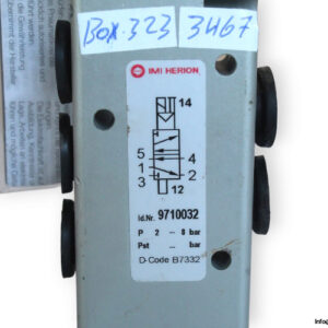 Imi-herion-9710032-single-solenoid-valve-without-coil-(used)-1