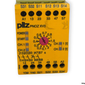 pilz-PNOZ-XV3-3_24VDC-3N_0-2N_0-T-safety-relay-(Used)-1