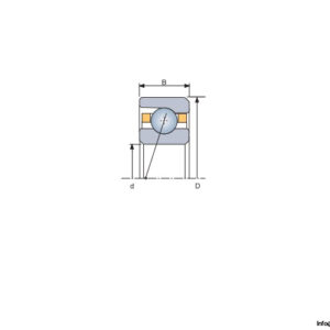 snfa-EX120-Z7CE1-DDM-angular-contact-ball-bearing-(used)-2