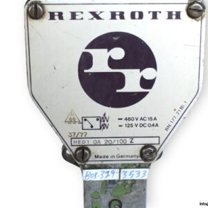 rexroth-HED1-OA-20_100-Z-hydro-electric-piston-type-pressure-switch-used-2