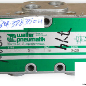 Walter-pmeumatik-SE-9502-110-single-solenoid-valve-24-vac-(used)-2