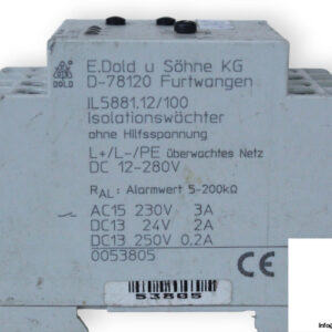 dold-IL5881.1.12_100-insulation-monitor-(Used)-2