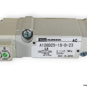 Parker-kuroda-A12GD25-1S-D-Z3-double-solenoid-valve-(new)-1