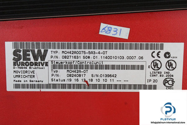 sew-MDX60A0075-5A3-4-00-inverter-drive-(used)-2