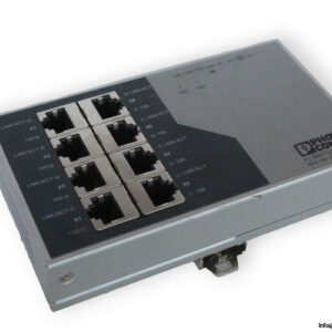 phoenix-contact-FL-SWITCH-SF-8TX-industrial-ethernet-switch-(Used)