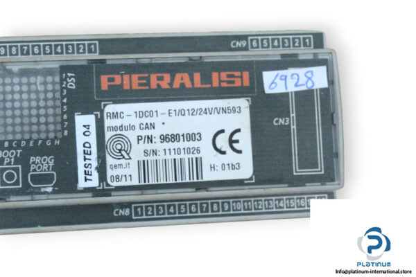 pieralisi-RMC-1DC01-E1_Q12_24V_VN593-control-unit-(Used)-2