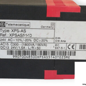 telemecanique-XPSAS5140-emergency-stop-and-limit-switch-monitor-(new)-2