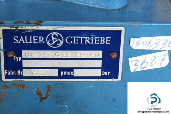 Sauer-getriebe-DBSF30SS1BD0-relief-valve-(used)-1
