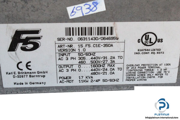 keb-15.F5.C1E-350A-drive-speed-controller-(used)-3