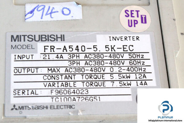 mitsubishi-FR-A540-5.-5K-EC-transistorized-inverter-(used)-2
