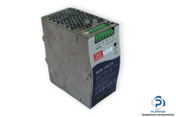 mean-well-WDR-240-24-power-supply-(used)