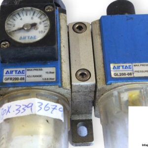 Airtac-GFR200-08-pneumatic-filter-regulator-with-lubricator-(used)-1