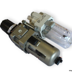 Smc-AW30-F02-filter-regulator-pneumatic-air-lubricator-(used)