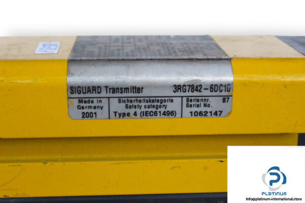 siemens-3RG7842-6DC10-light-curtain-transmitter-used-3