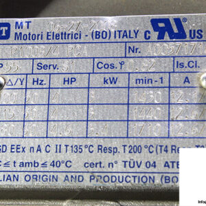 mt-tfp100b4-pca-3ph-motor-brake(used)-2