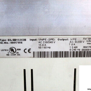 lenze-E82EB152X2B-frequency-inverter-(Used)-2