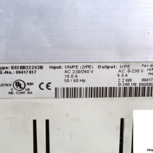 lenze-E82EB222X2B-frequency-inverter-(Used)-2