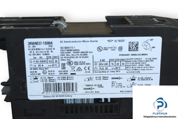 siemens-3RW4037-1BB04-soft-starter-(used)-2
