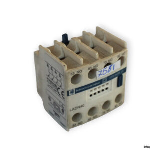 telemecanique-LADN40-auxiliary-contact-block-(used)