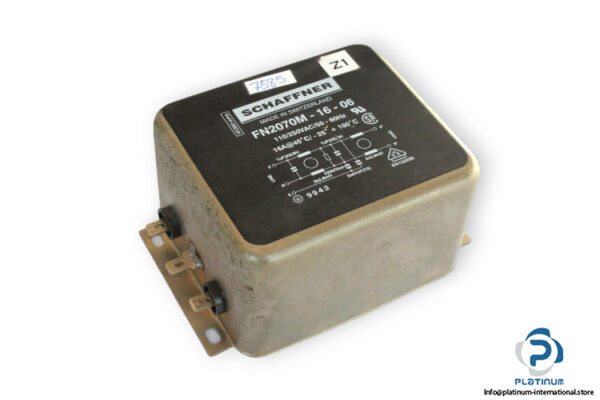 schaffner-FN2070M-16-06-power-line-filter-(Used)