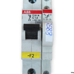 abb-S201M-C1.6-miniature-circuit-breaker-(Used)-1