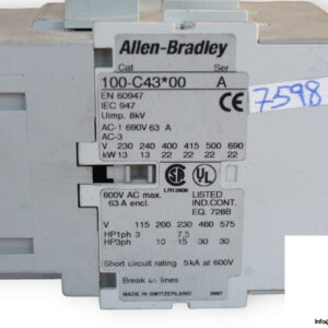 allen-bradley-100-C43-00-contactor-(used)-2