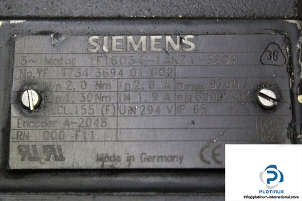 siemens-1ft6034-1ak71-3eg1-synchronous-servo-motor(used)-2